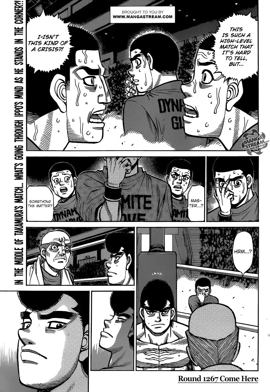 Read Hajime no Ippo Chapter 1267 - Come Here Online