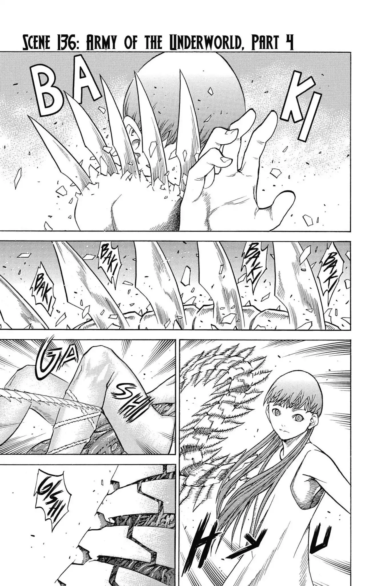 Read Claymore Chapter 136 - Vol.24 Scene 136: Army of the Underworld, Part 4 Online