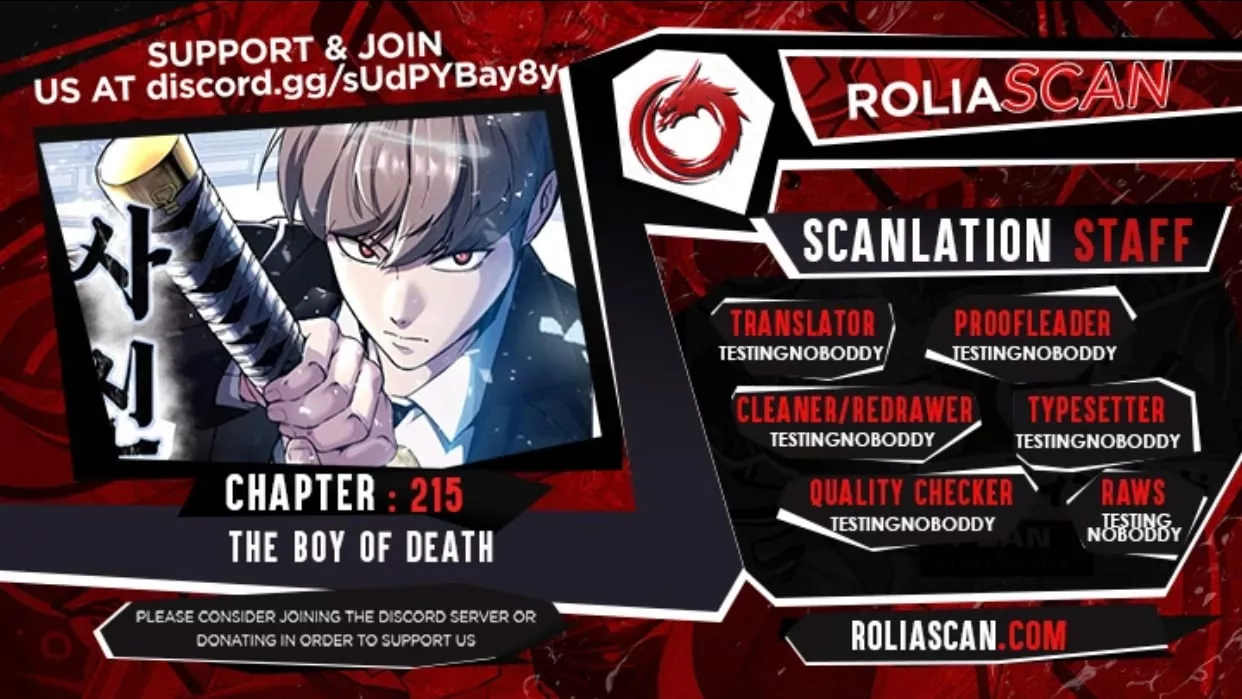 Read The Boy of Death Chapter 215 Online