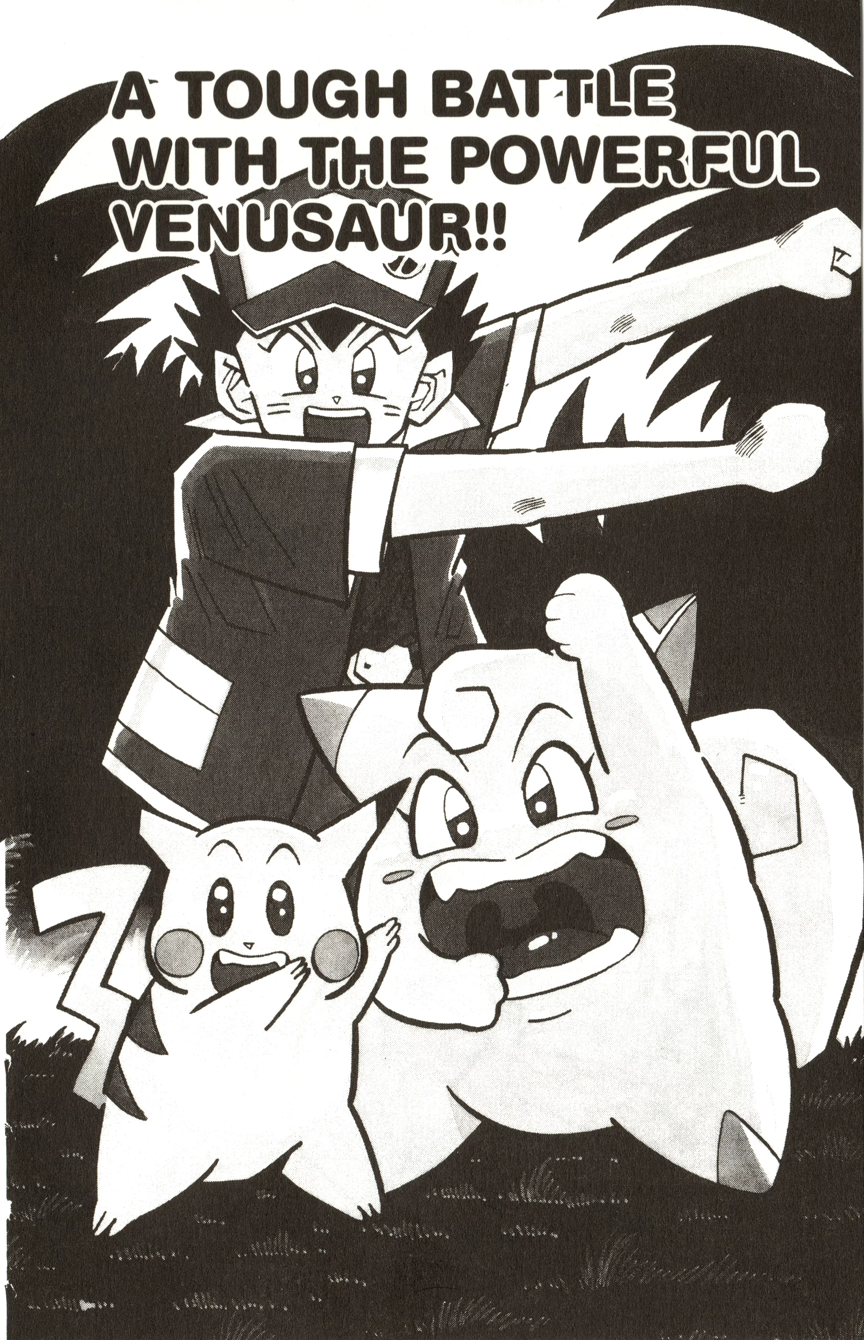 Read Pokémon Chapter 10 - A Tough Battle With the Powerful Venusaur!!  Online