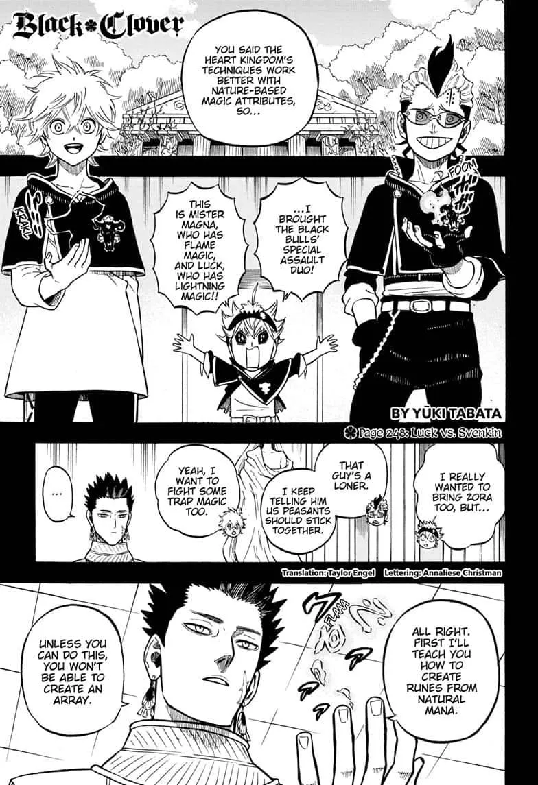 Read Black Clover Chapter 248 Online