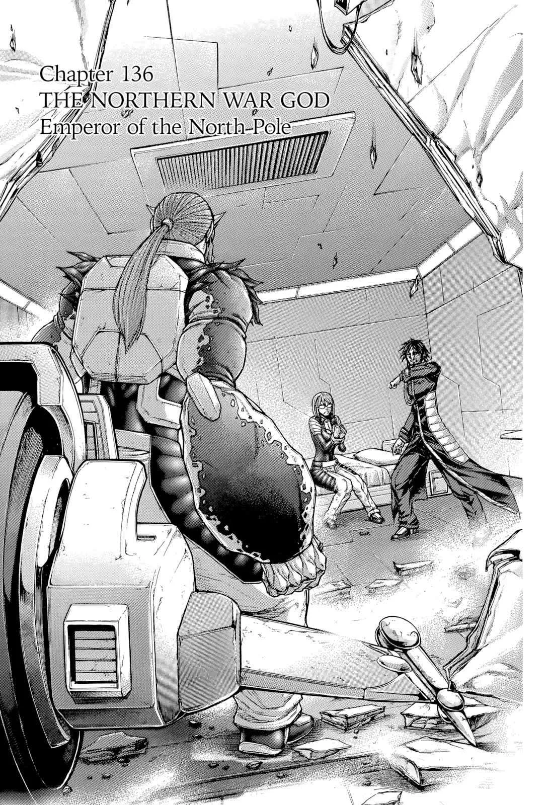 Read Terra Formars Chapter 136 - THE NORTHERN WAR GOD: Emperor of the North Pole Online