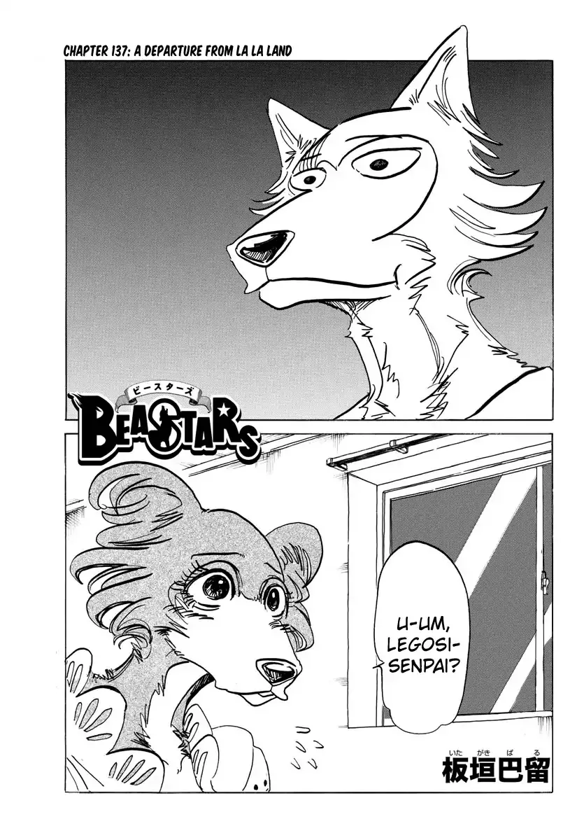 Read Beastars Chapter 137 - A Departure from La La Land Online