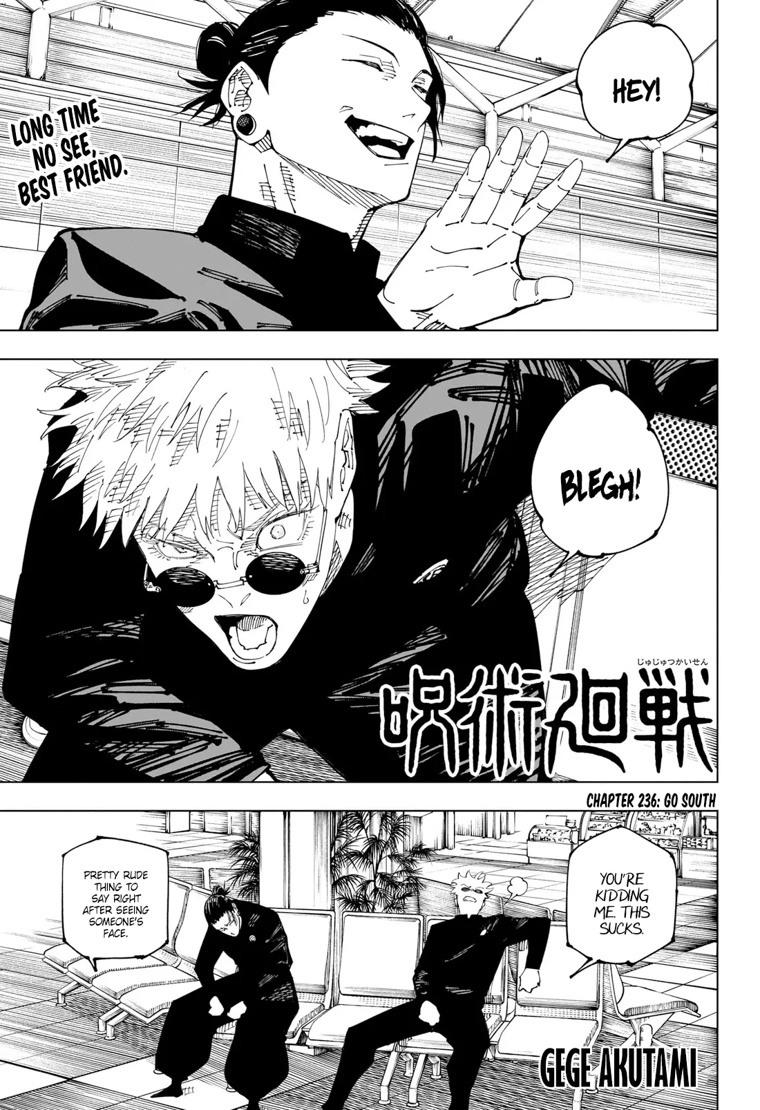 Read Jujutsu Kaisen Chapter 236 Online