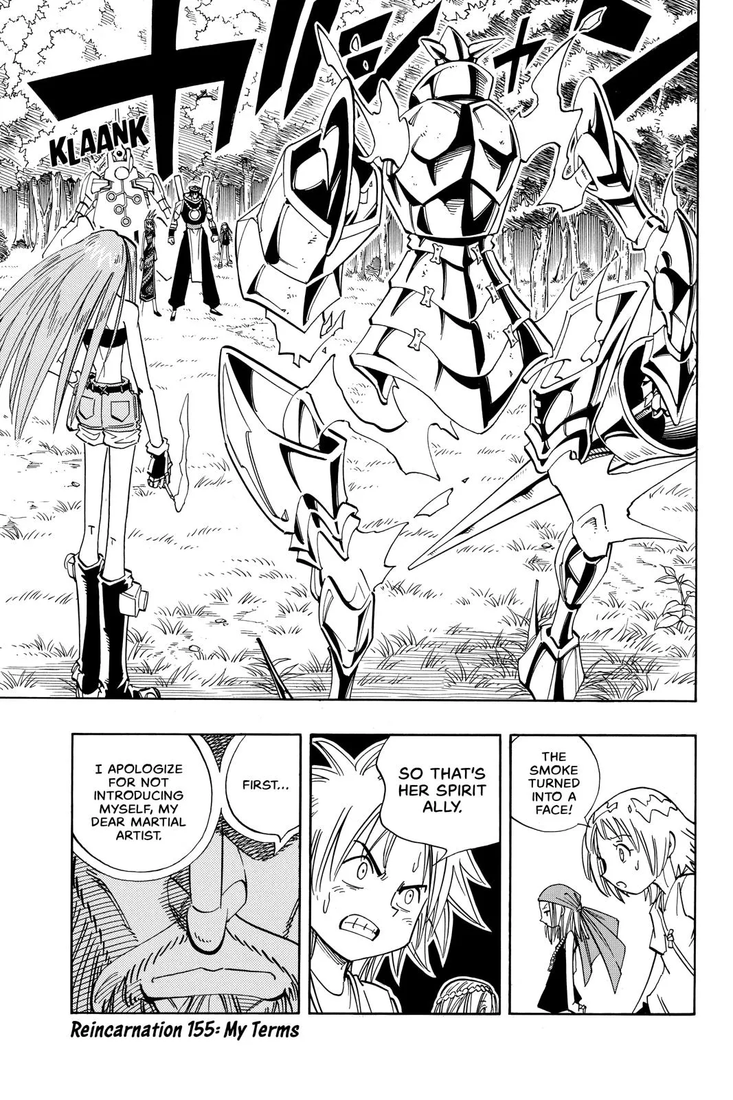 Read Shaman King Chapter 155 Online