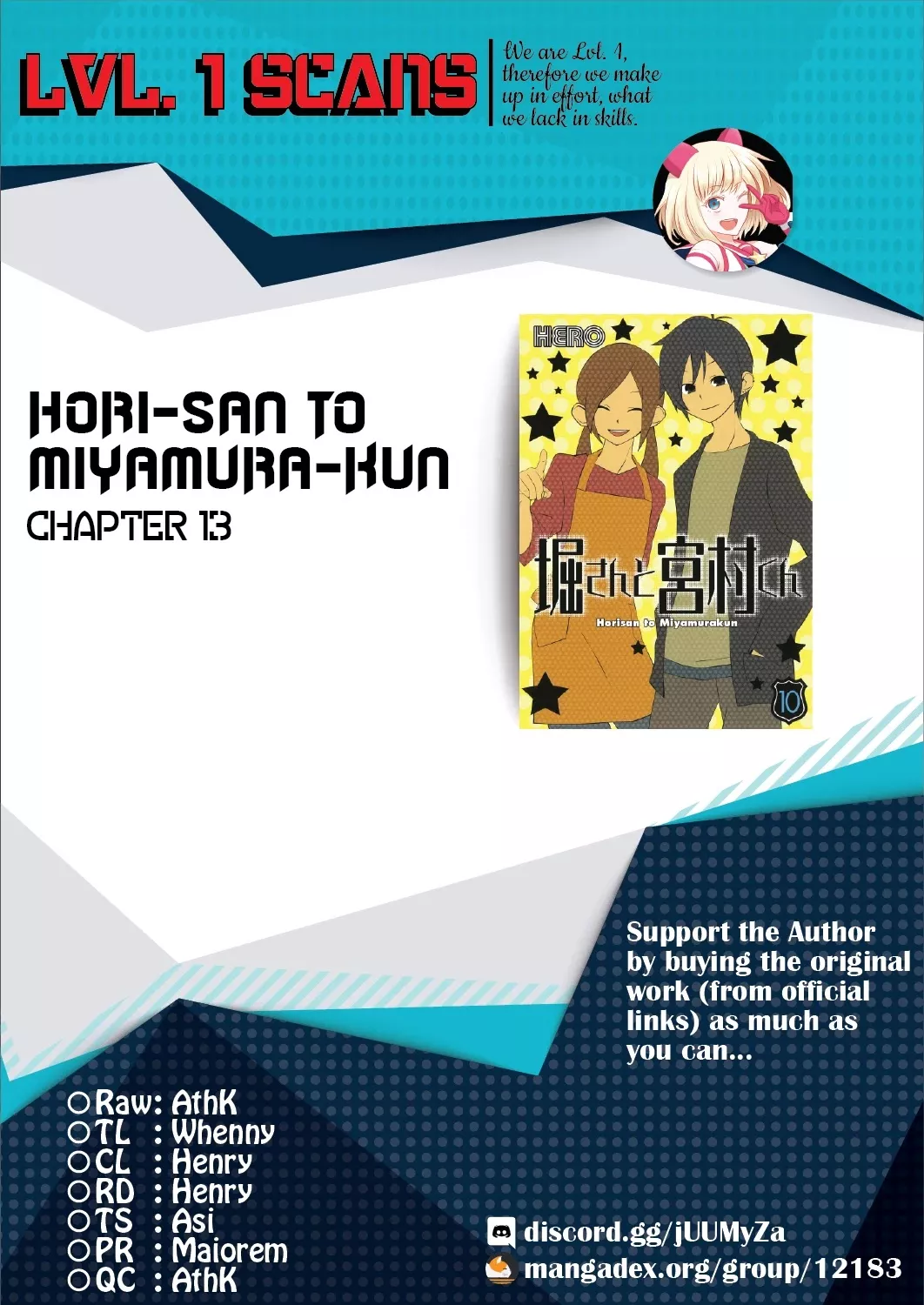 Read Hori-san to Miyamura-kun Chapter 13 Online