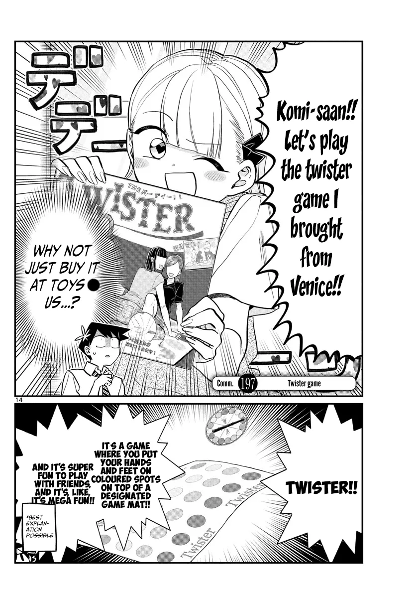 Read Komi-san wa Komyushou Desu Chapter 197 - Twister game Online