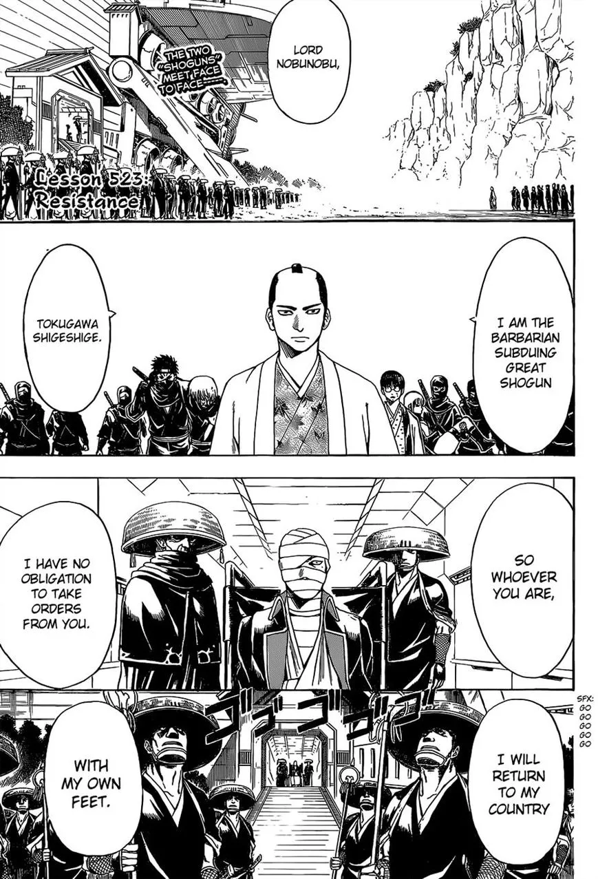 Read Gintama Chapter 523 - Resistance Online