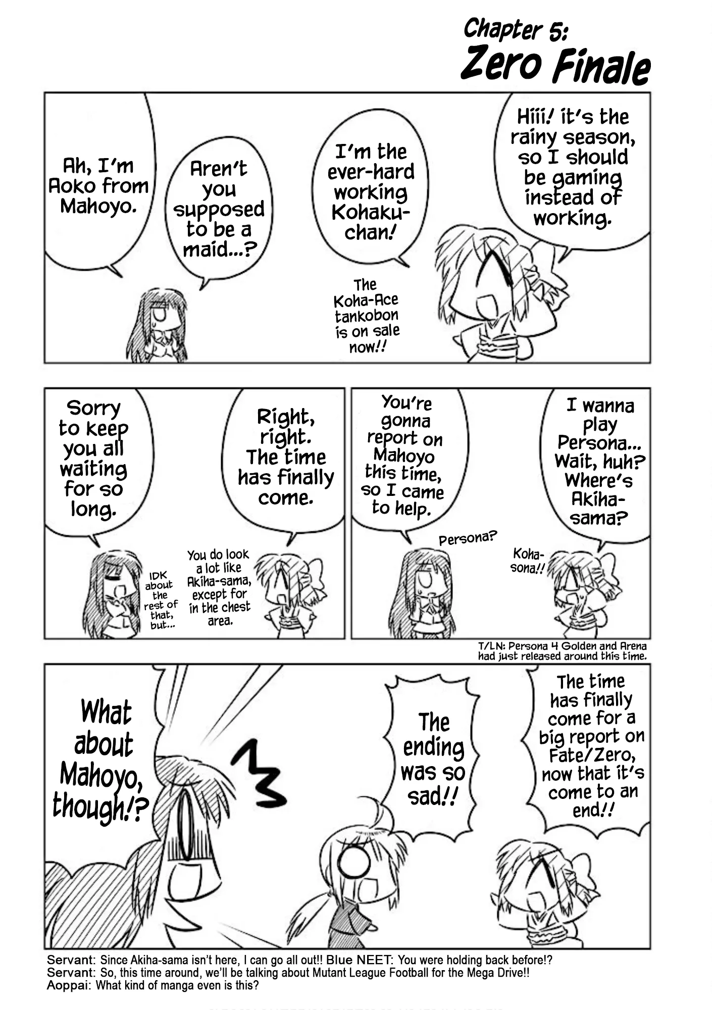 Read Koha-Ace+ Chapter 5 - Zero Finale Online