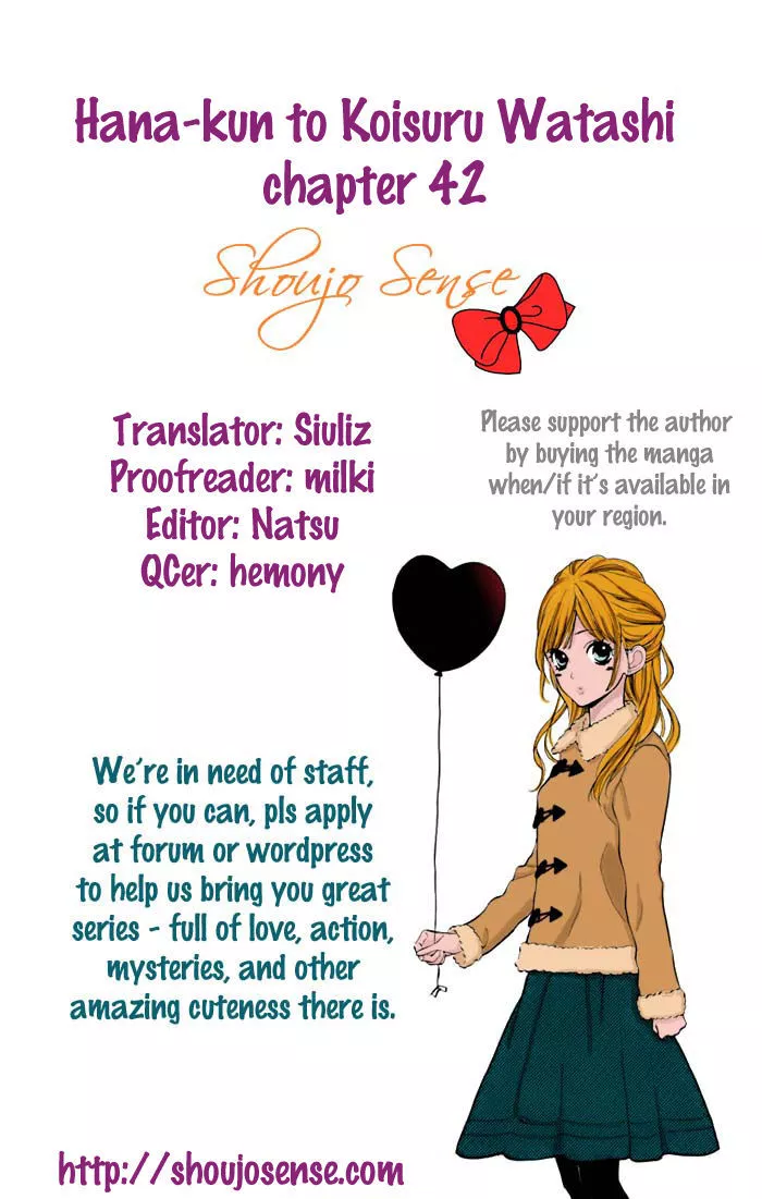 Read Hana-kun to Koisuru Watashi Chapter 42 Online