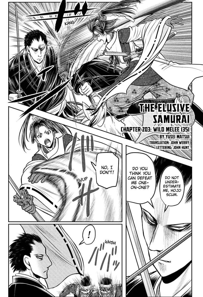 Read The Elusive Samurai Chapter 203 - Wild Melee 1351 Online