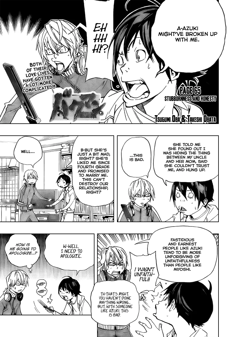 Read Bakuman Chapter 65 - Stubbornness and Meekness Online