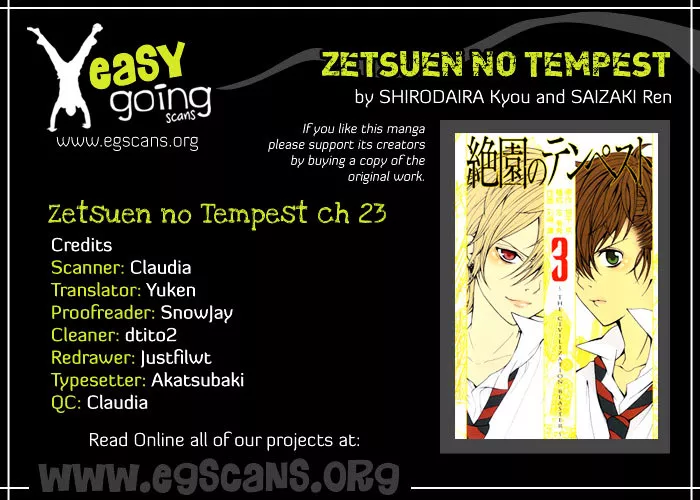 Read Zetsuen no Tempest Chapter 23 - The True Magician Online