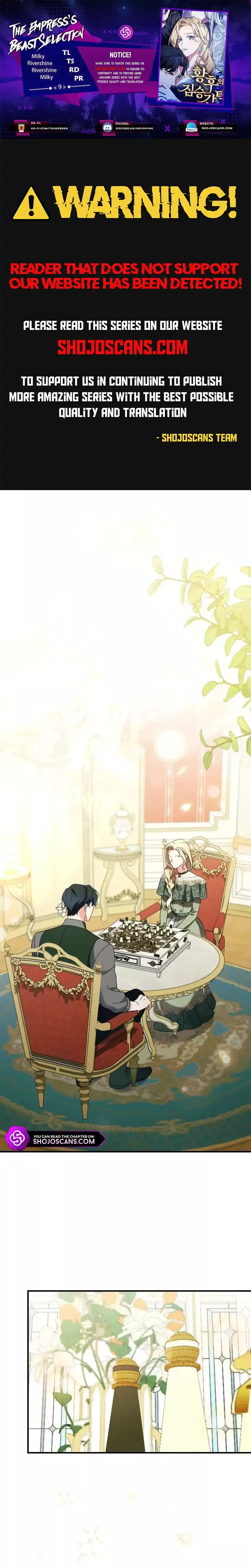 Read The Empress’s Beast Selection Chapter 9 Online