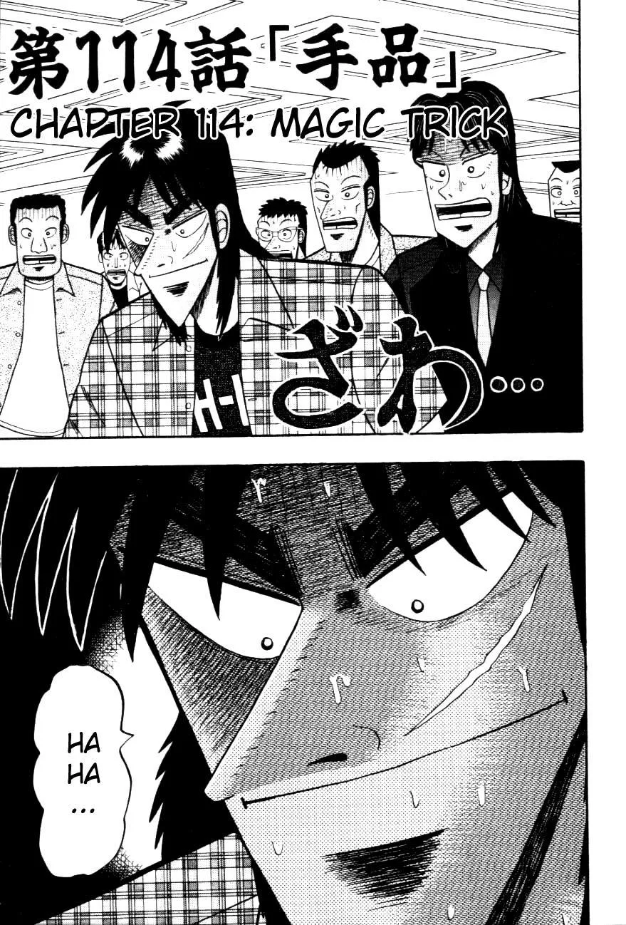 Read Gambling Heathen Kaiji – Kaiji Part 2 Chapter 114 - Magic Trick Online
