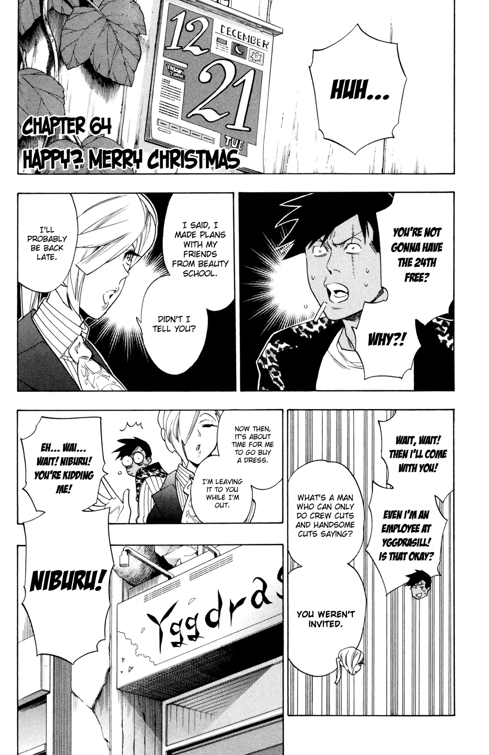 Read Hokenshitsu no Shinigami Chapter 64 - Happy? Merry Christmas Online