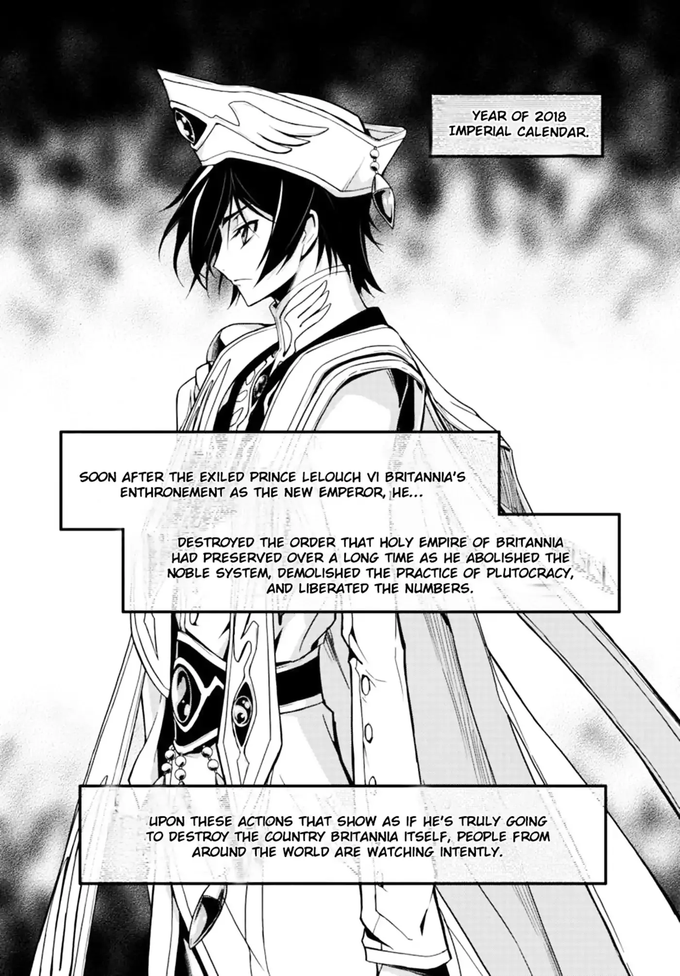 Read Code Geass: Lelouch of the Rebellion Re Chapter 3 Online