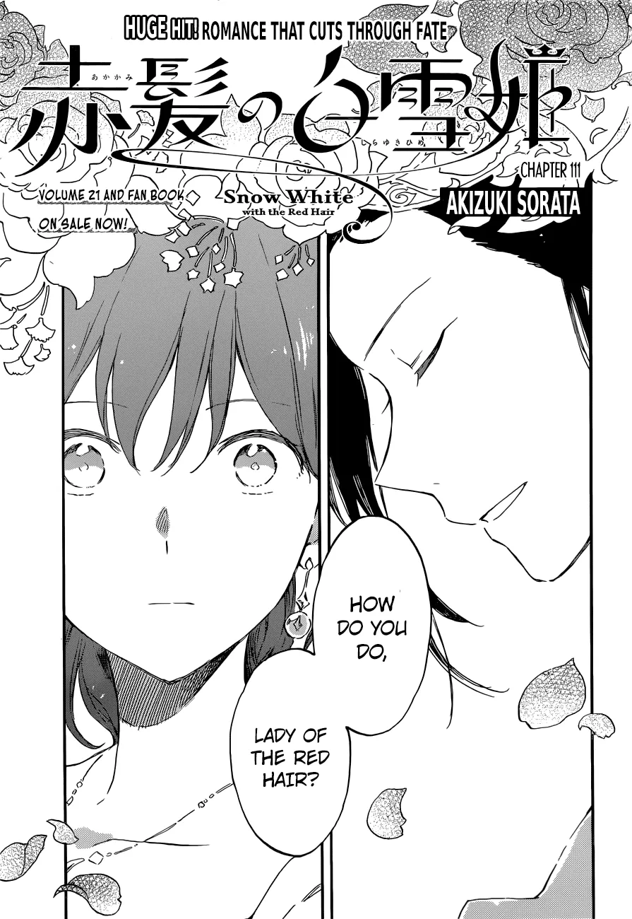 Read Akagami no Shirayukihime Chapter 111 - -no title- Online