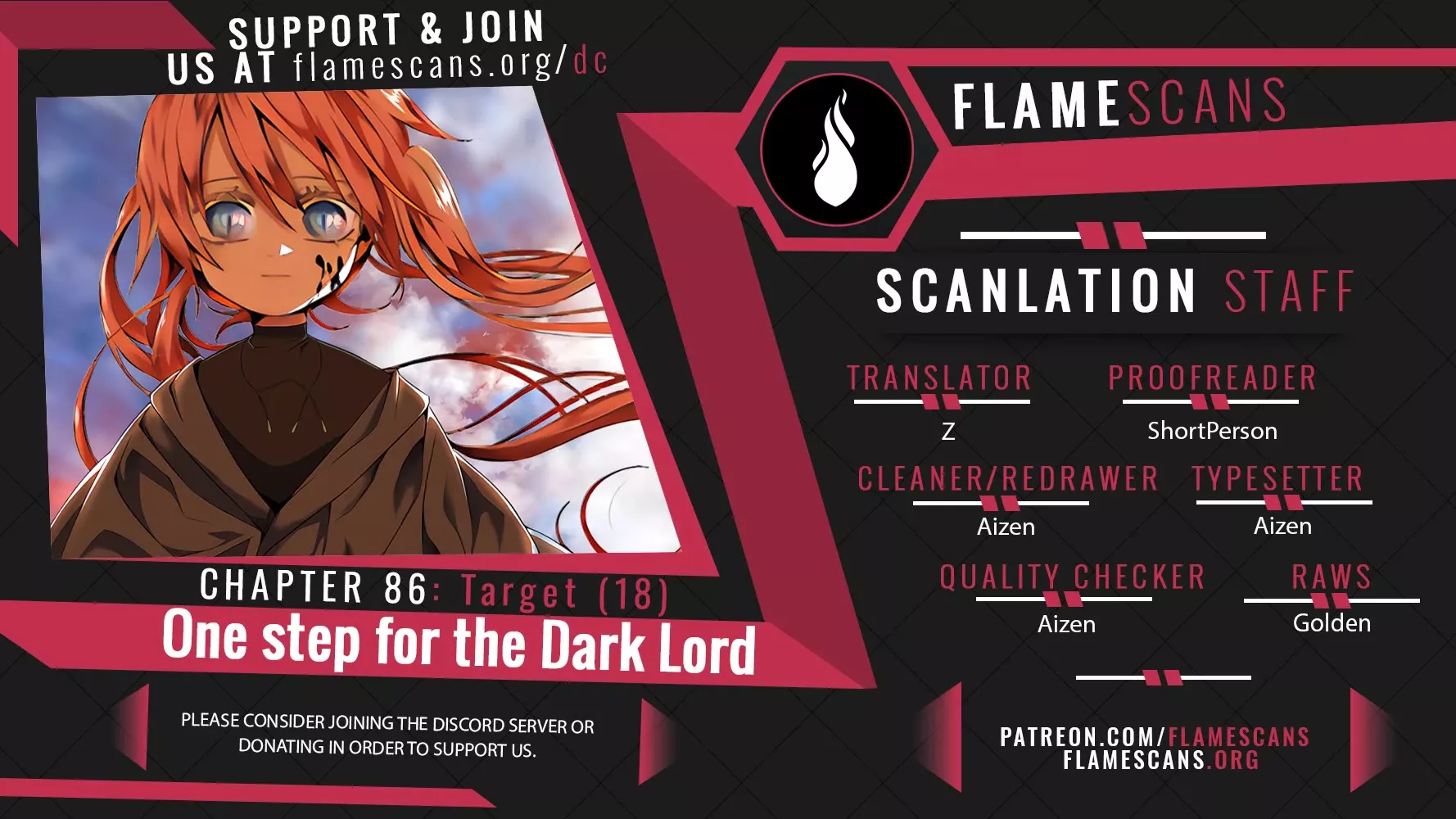 Read One Step for the Dark Lord Chapter 86 Online