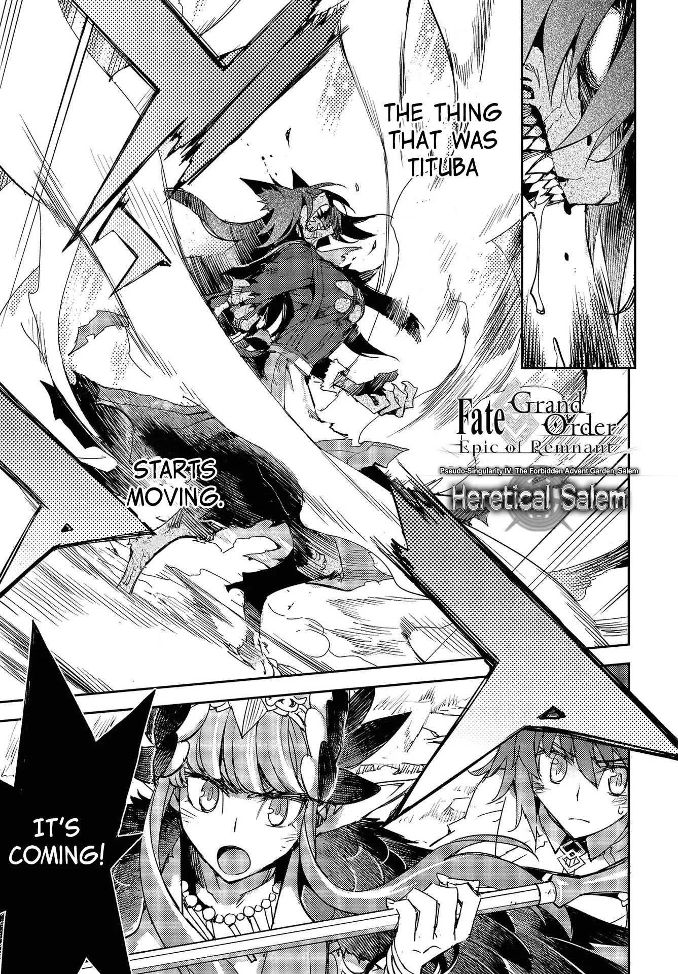 Read Fate/Grand Order -Epic of Remnant- Pseudo-Singularity IV: The Forbidden Advent Garden, Salem – Heretical Salem Chapter 18 - The First Knot - 8 Online