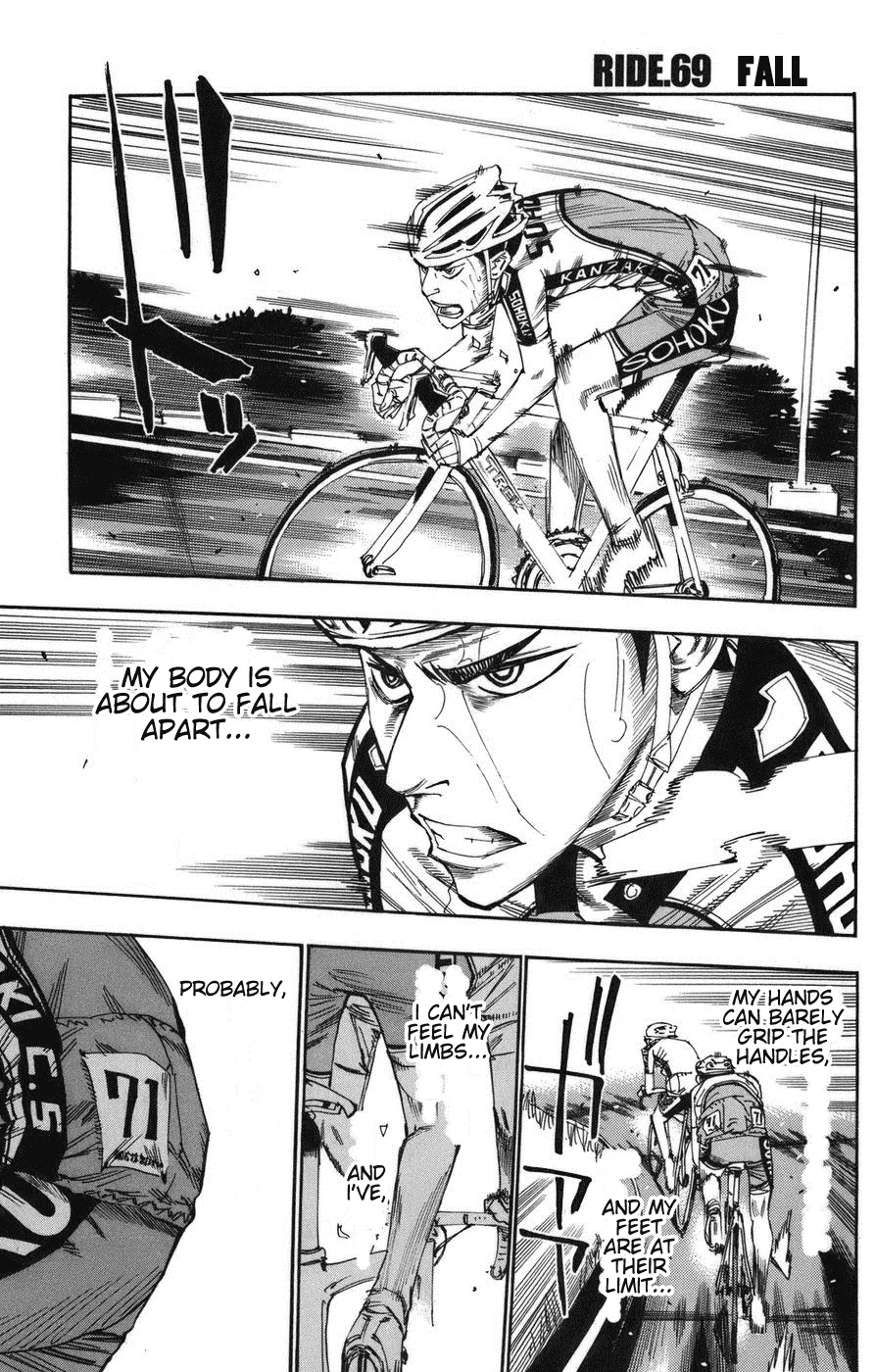 Read Yowamushi Pedal Chapter 69 - Fall Online