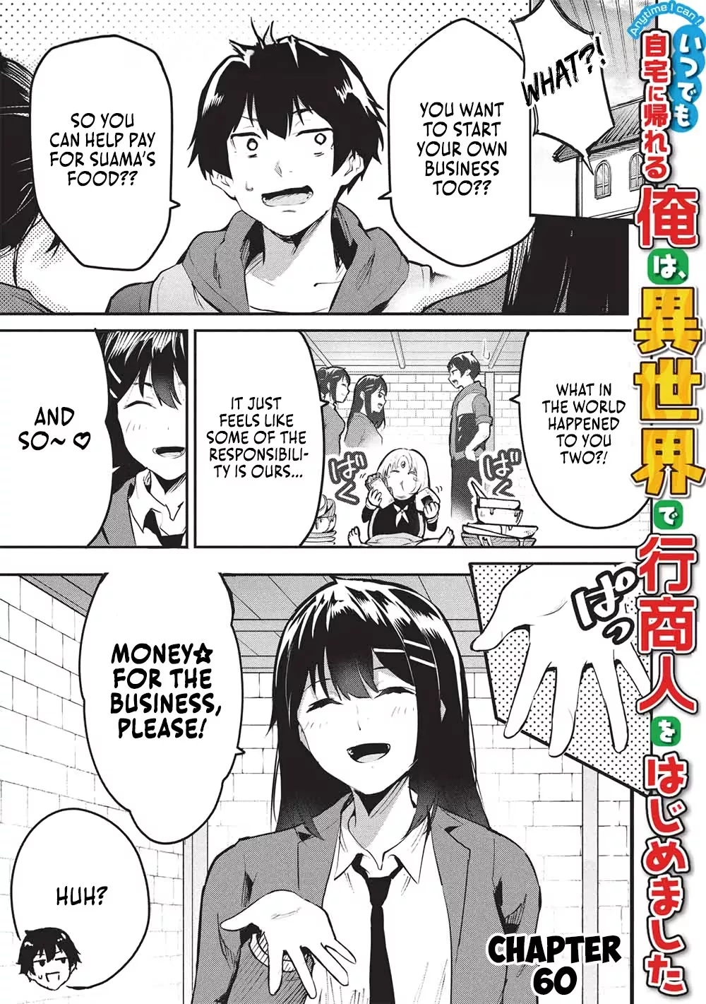 Read Itsudemo Jitaku Ni Kaerareru Ore Wa, Isekai De Gyoushounin O Hajimemashita Chapter 60 Online