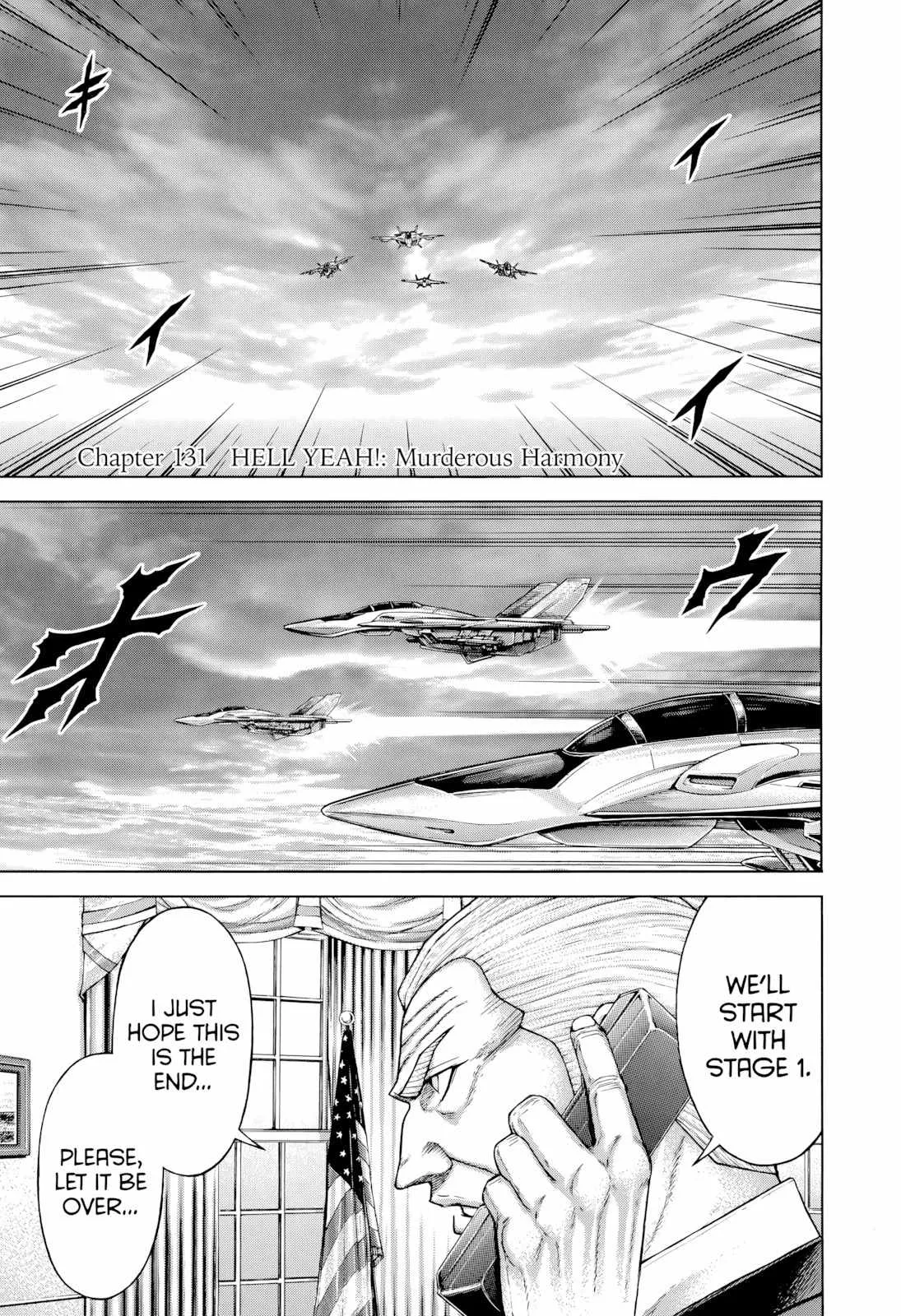 Read Terra Formars Chapter 131 - HELL YEAH!: Murderous Harmony Online