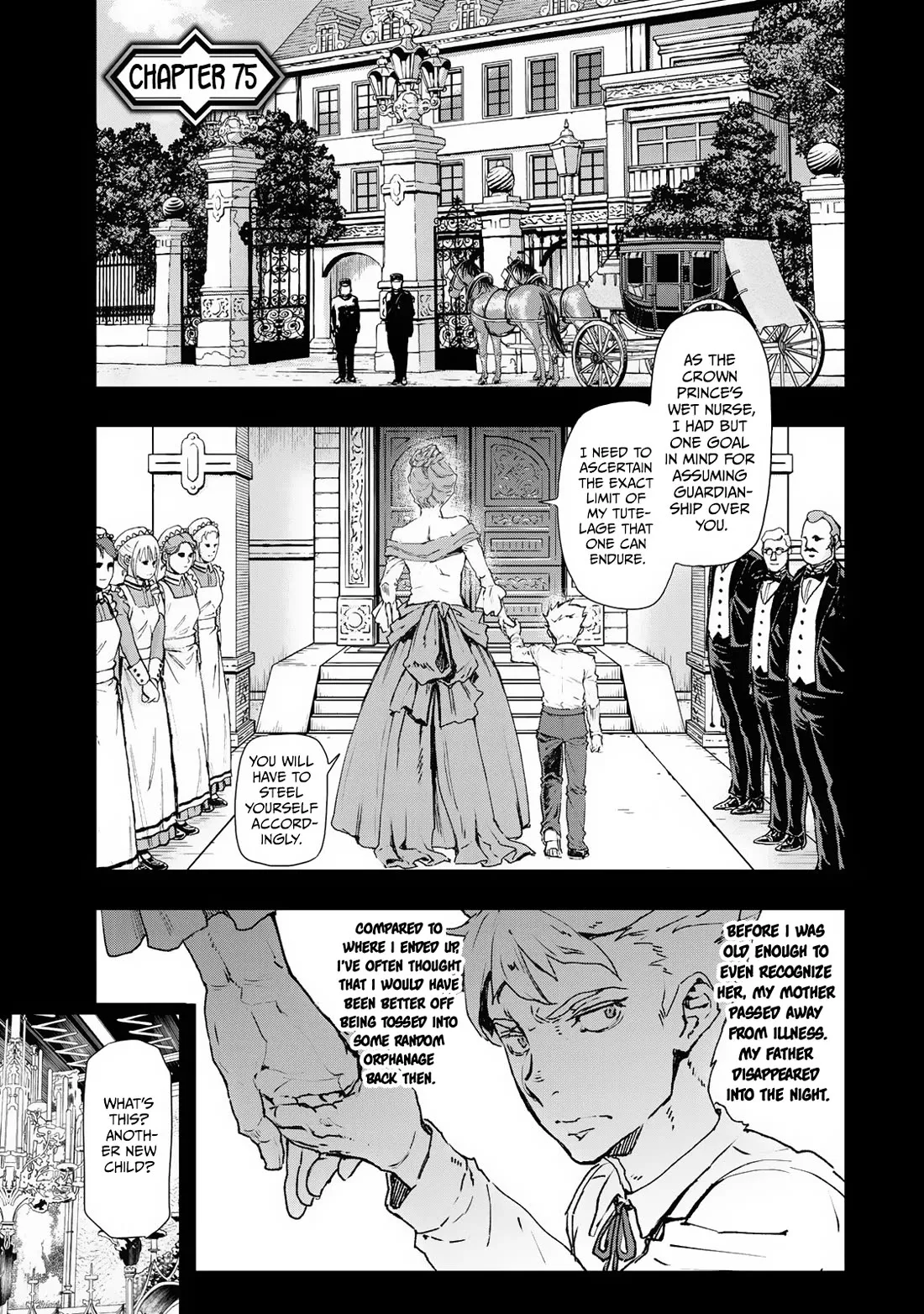 Read Gunka no Baltzar Chapter 75 - One Who Moves History Online