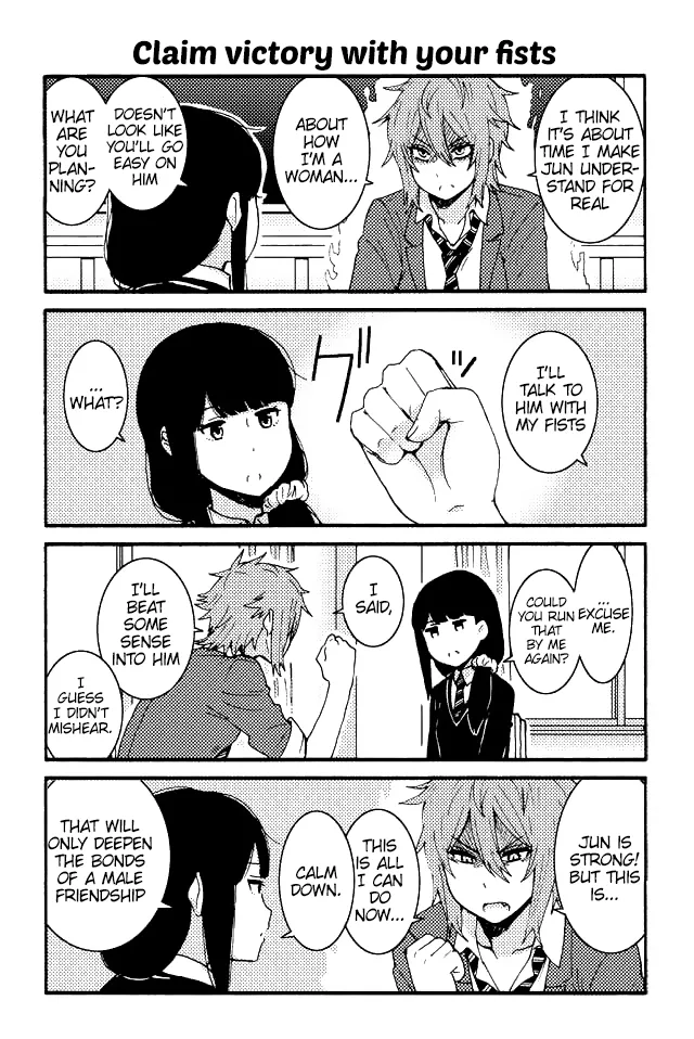 Read Tomo-chan wa Onna no ko! Chapter 24 - Claim Victory With Your Fists Online