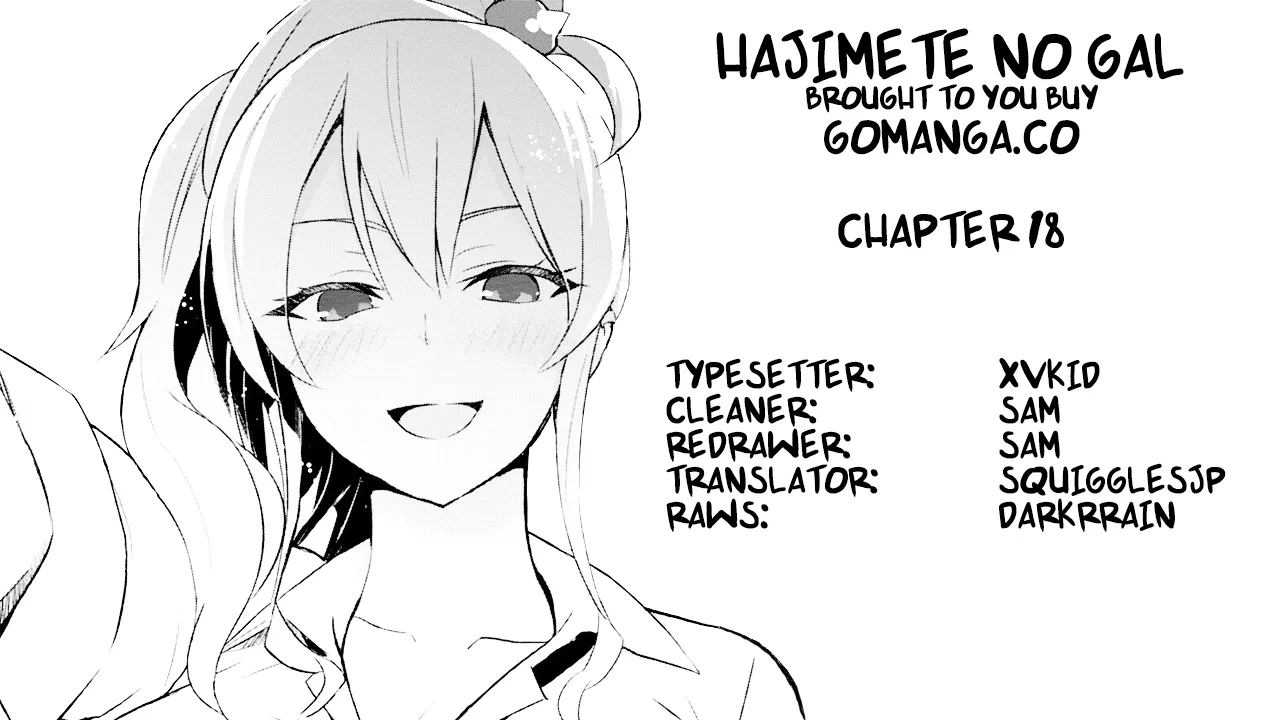 Read Hajimete no Gal Chapter 18 - The First Shopping Online