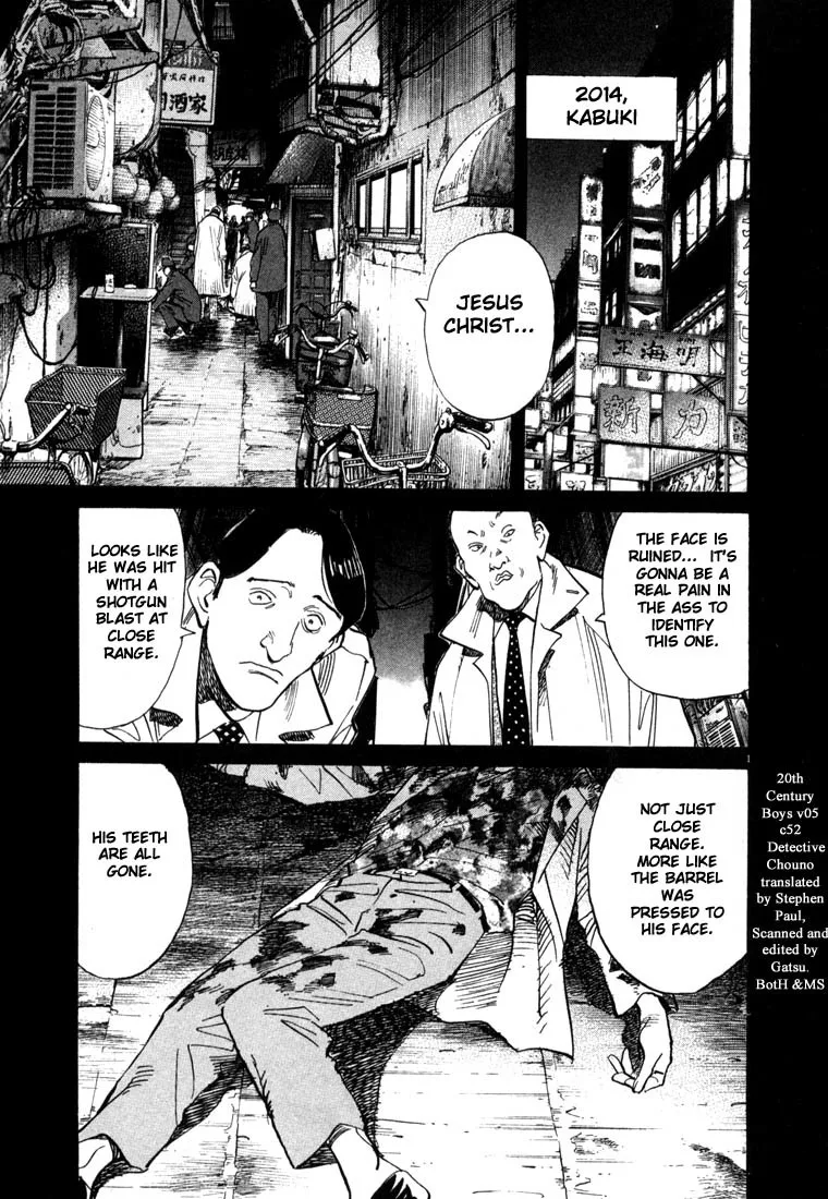 Read 20th Century Boys Chapter 52 - Detective Chouno Online