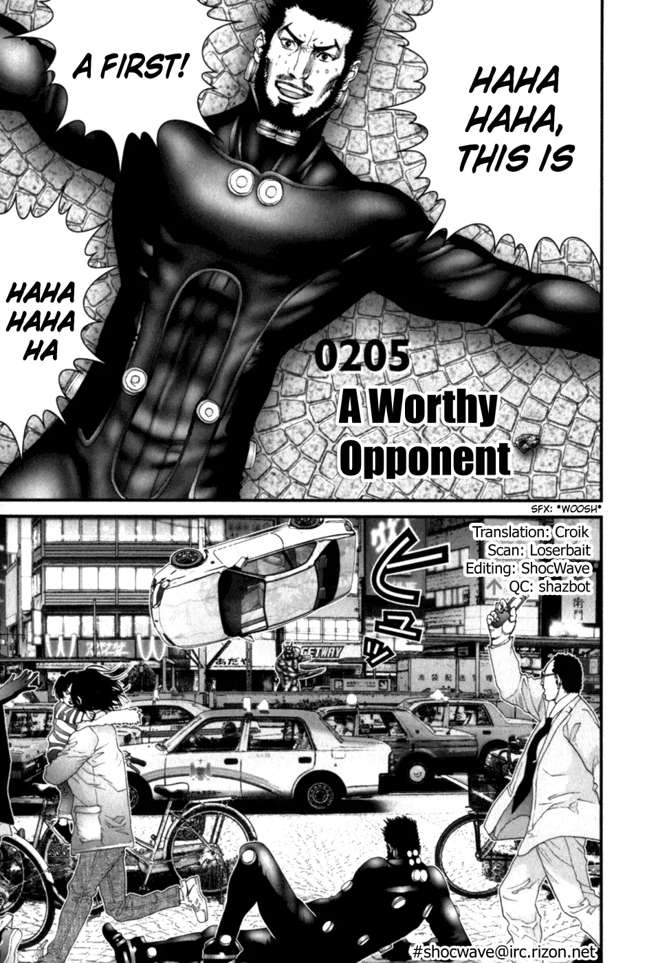 Read Gantz Chapter 205 - A Worthy Opponent Online