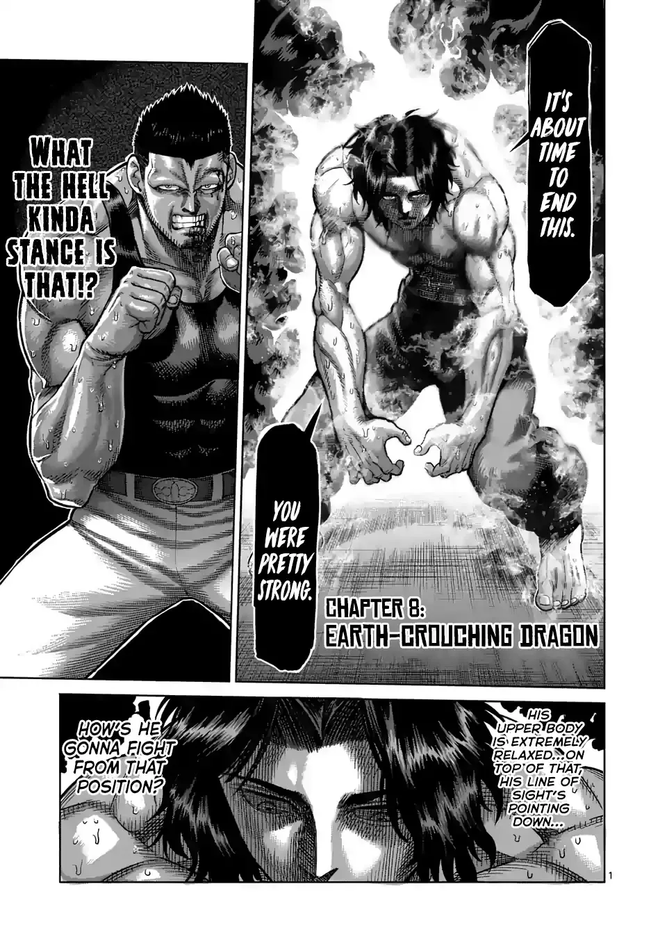 Read Kengan Omega Chapter 8 - Earth-Crouching Dragon Online