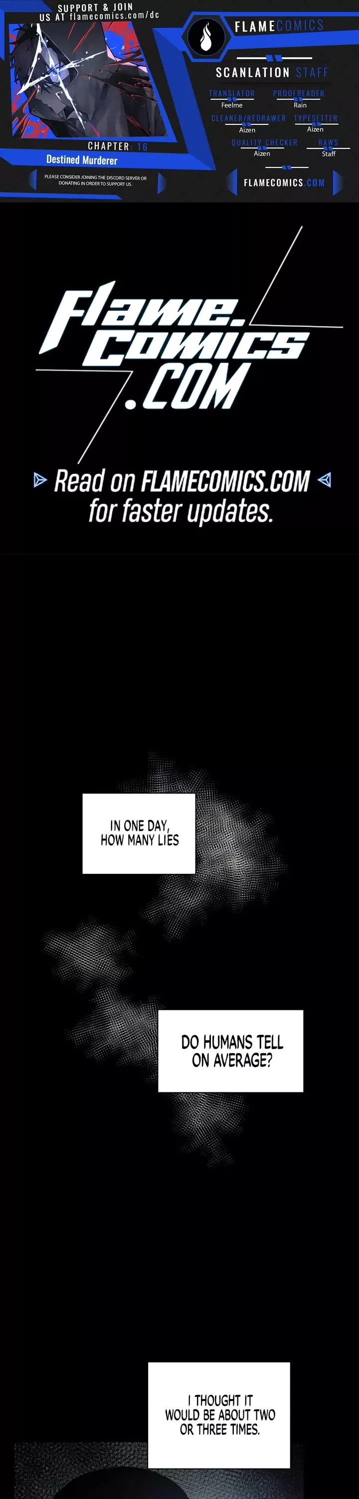 Read Destined Murderer Chapter 16 - Pack of Lies Online