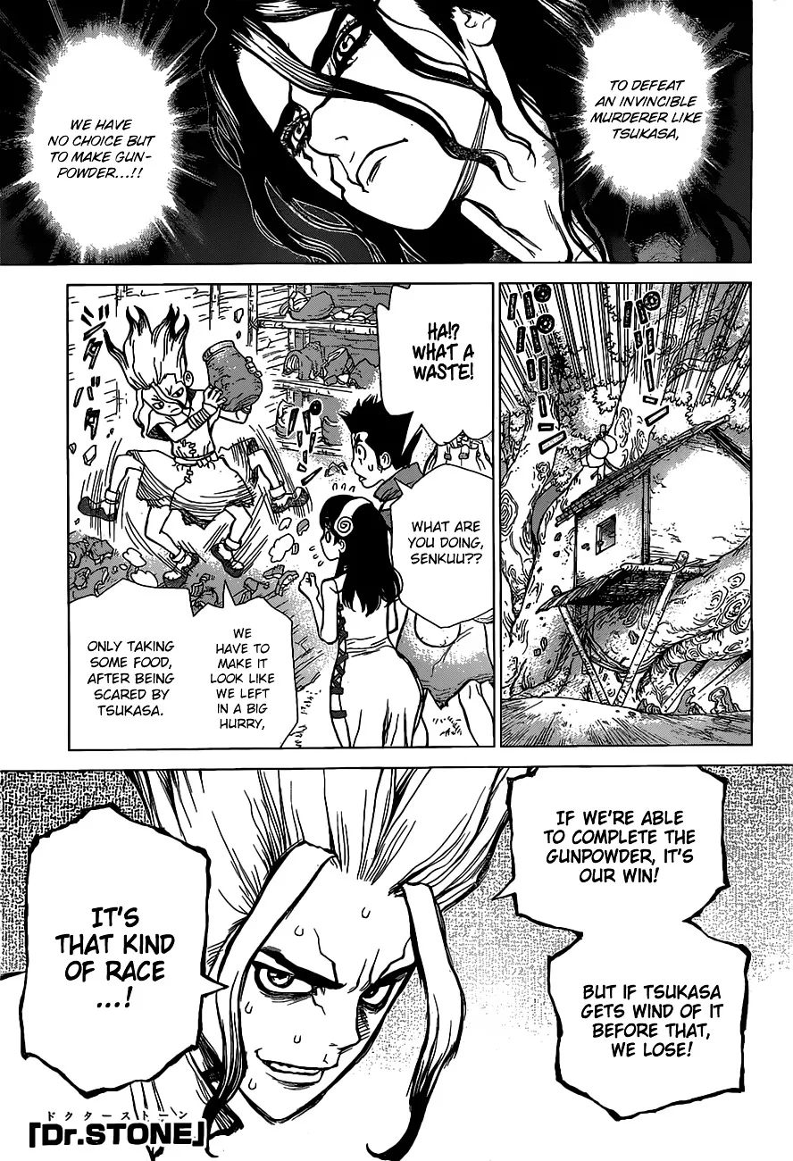 Read Dr. Stone Chapter 7 - The Gunpowder Adventure Online