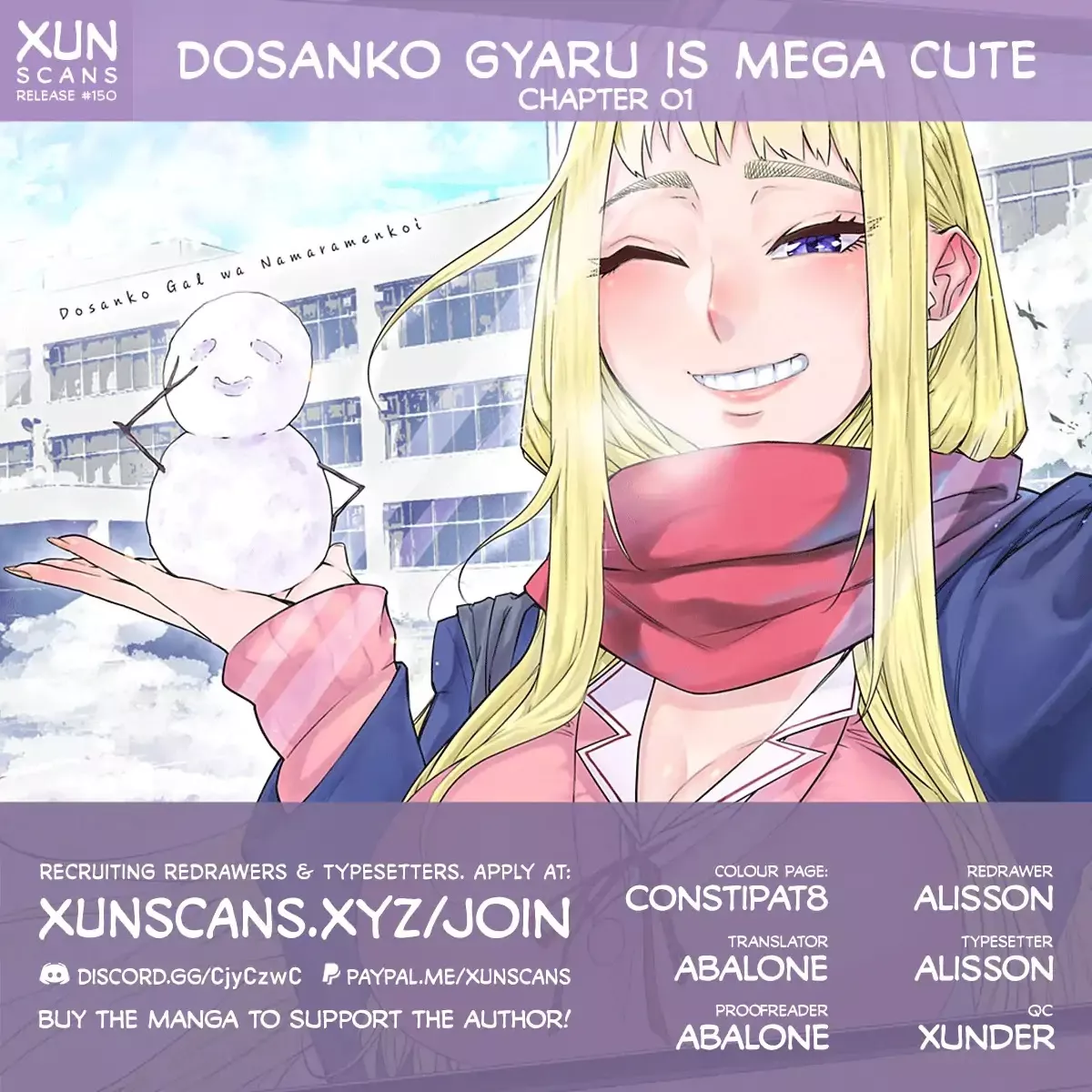 Read Dosanko Gyaru Is Mega Cute Chapter 1 Online