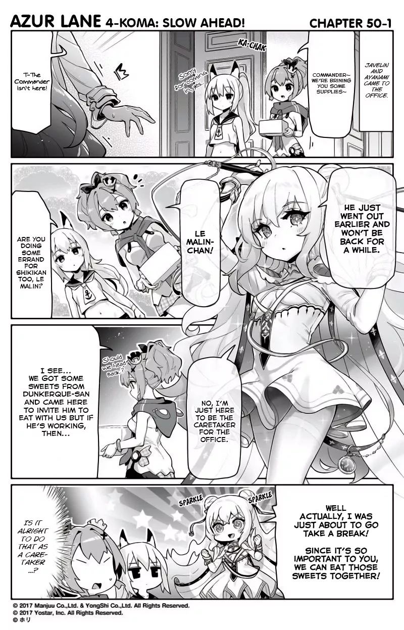 Read Azur Lane 4-koma: Slow Ahead Chapter 50 Online