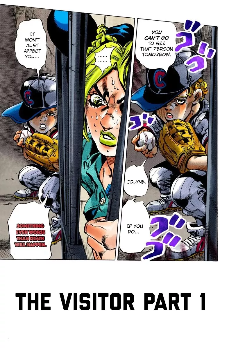 Read JoJo’s Bizarre Adventure Part 6: Stone Ocean Chapter 11 - The Visitor Part 1 Online