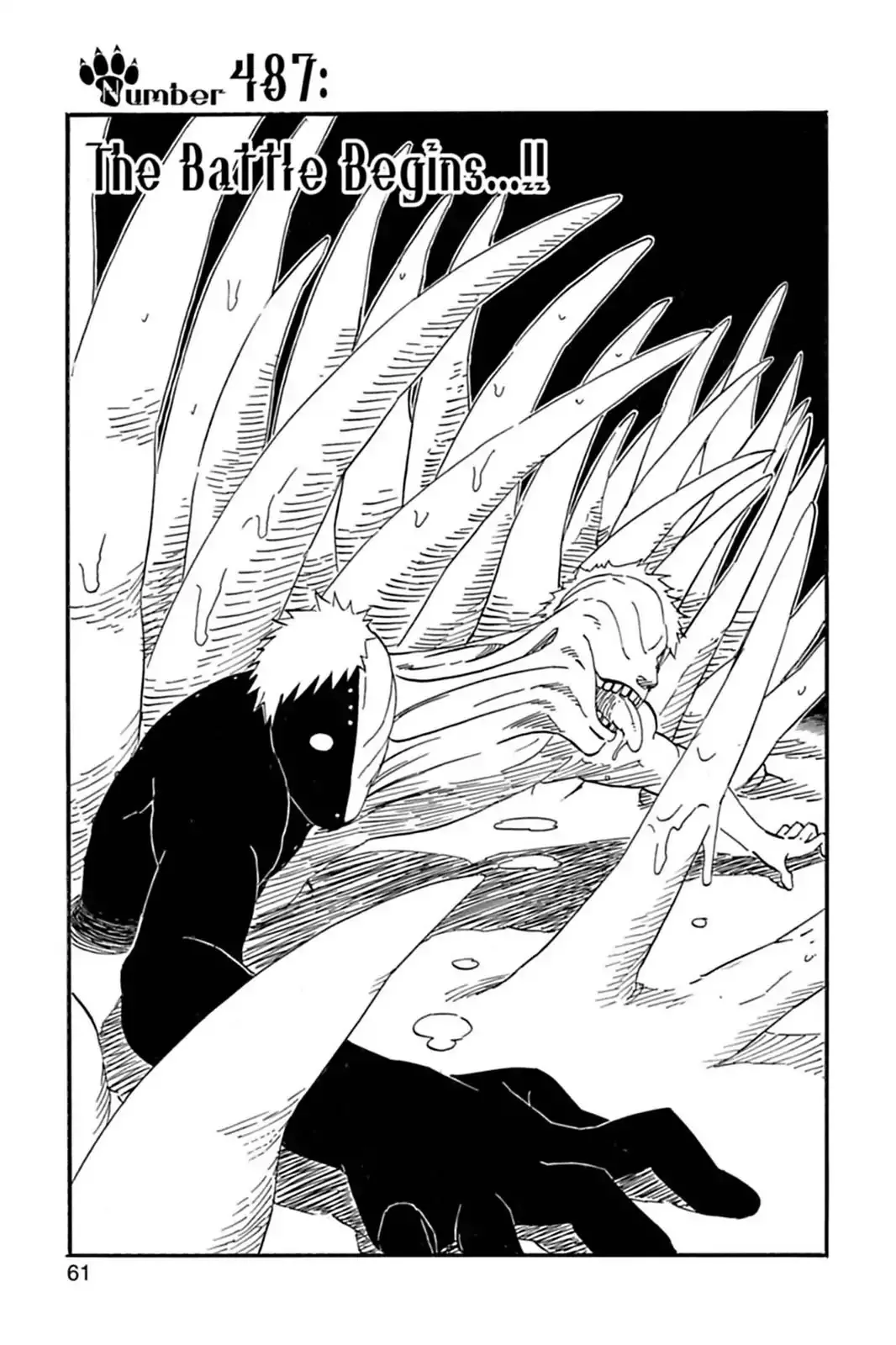 Read Naruto Chapter 487 - The Battle Begins..!! Online