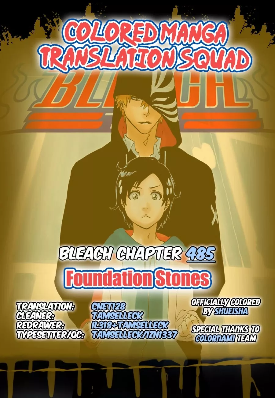 Read Bleach Chapter 485 - Foundation Stones Online