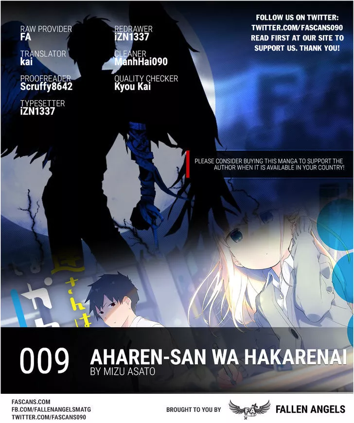 Read Aharen-san wa Hakarenai Chapter 9 Online