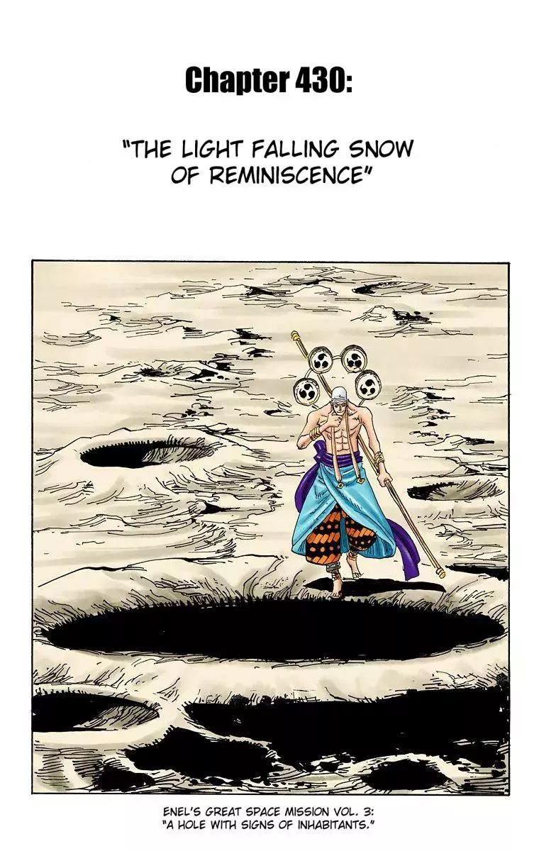 Read One Piece Chapter 430 - The Light Falling Snow of Reminiscence Online