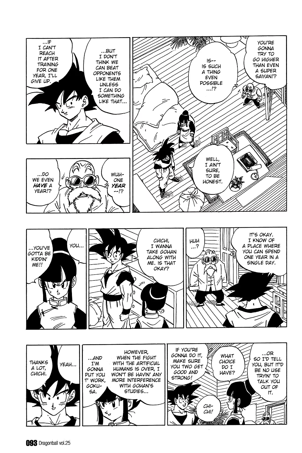 Read Dragon Ball Chapter 366 - The Super Saiyans' Training Online