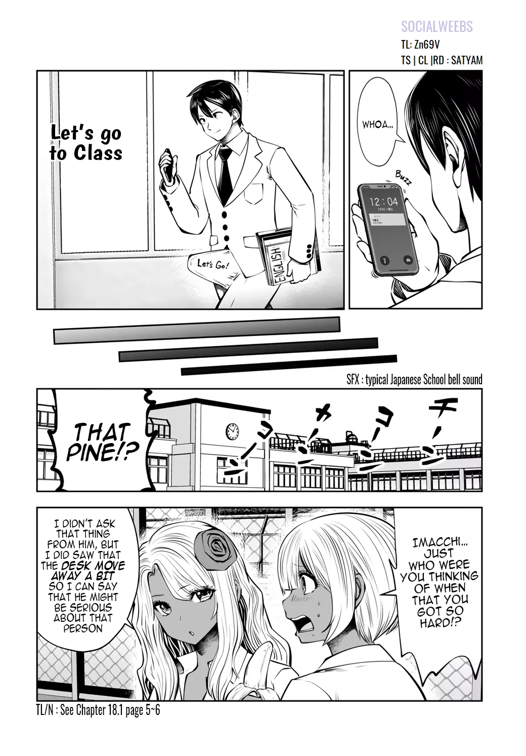 Read Black Gakkou ni Tsutomete Shimatta Sensei Chapter 19.4 Online