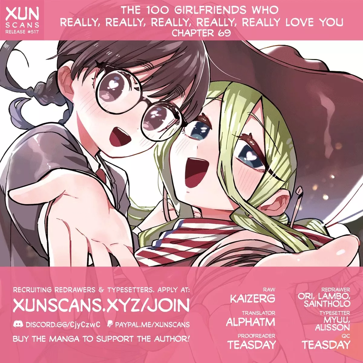 Read The 100 Girlfriends Who Really, Really, Really, Really, Really Love You Chapter 69 - Momi-san Online