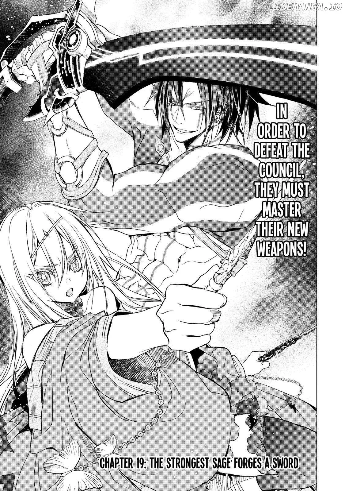 Read Senmetsumadou no Saikyou Kenja ~Musai no Kenja, Madou wo Kiwame Saikyou e Itaru~ Chapter 19 - The Strongest Sage Forges a Sword Online