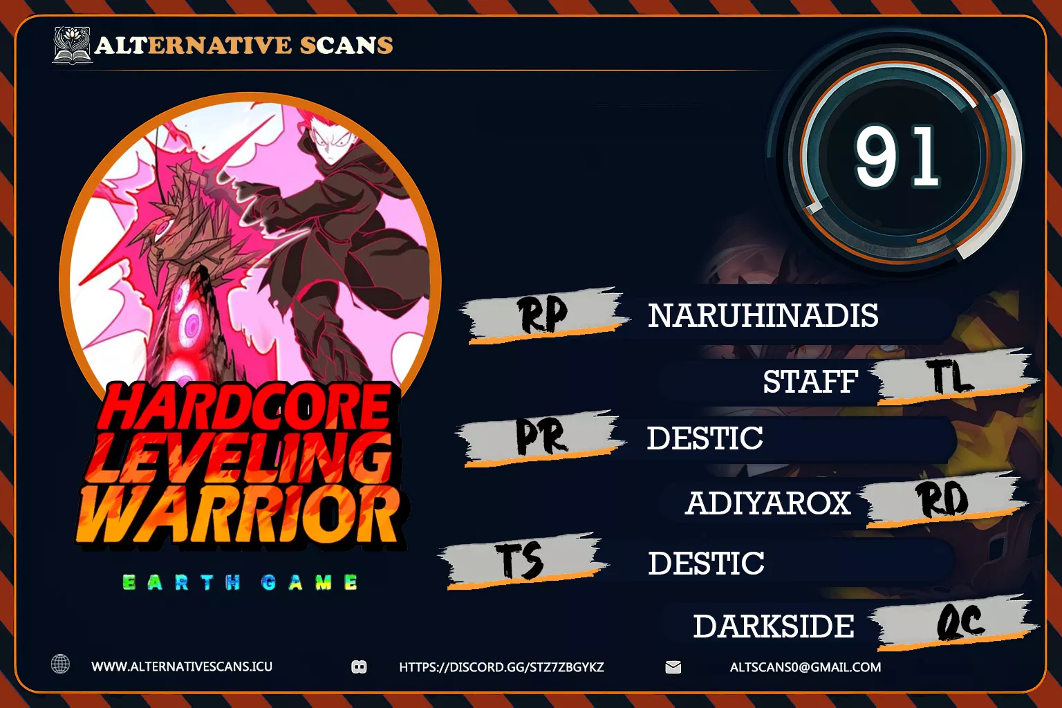 Read Hardcore Leveling Warrior: Earth Game Chapter 91 - Admiral Yi Sun-sin VS Knight of the Lake Online