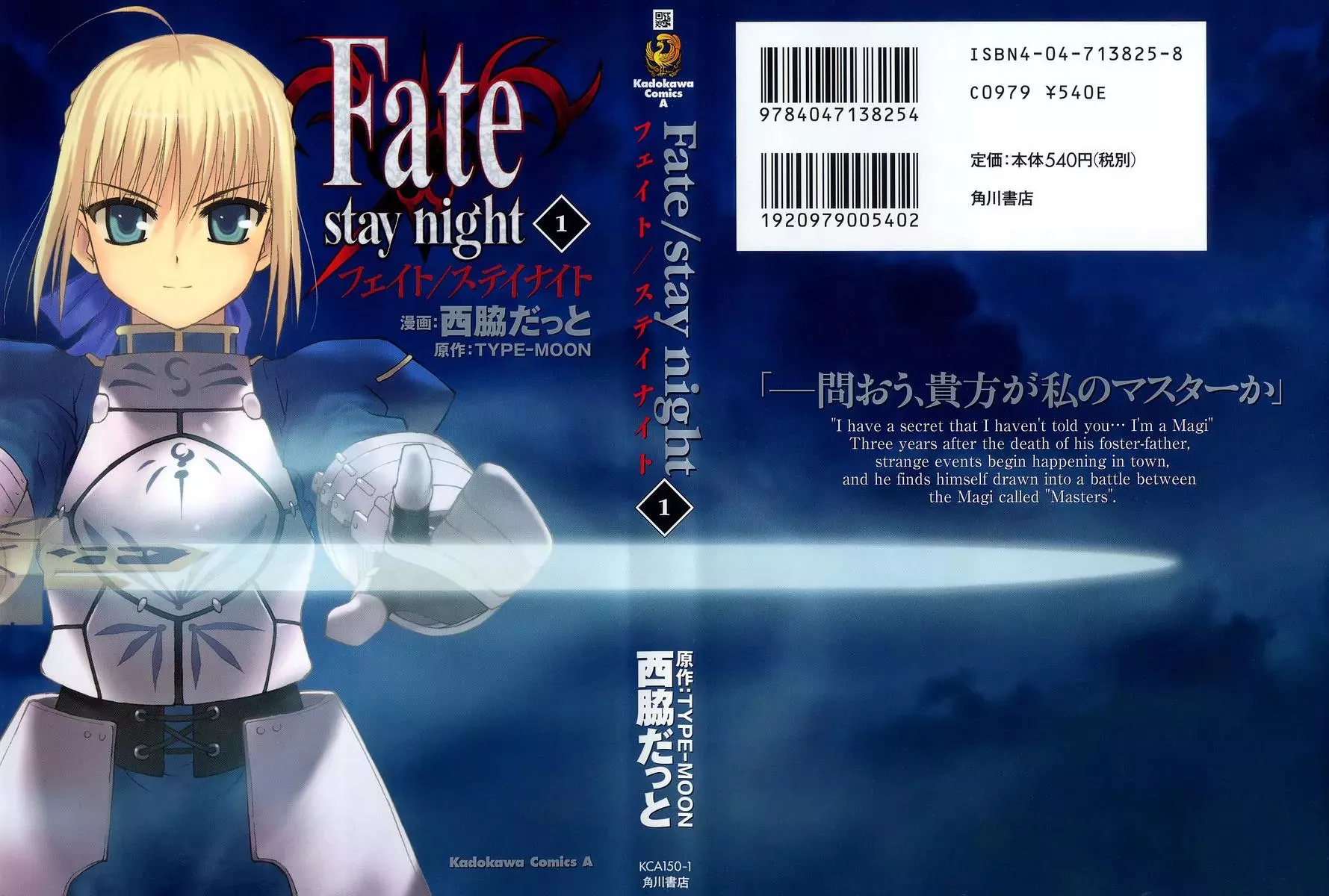 Read Fate/Stay Night Chapter 1 Online