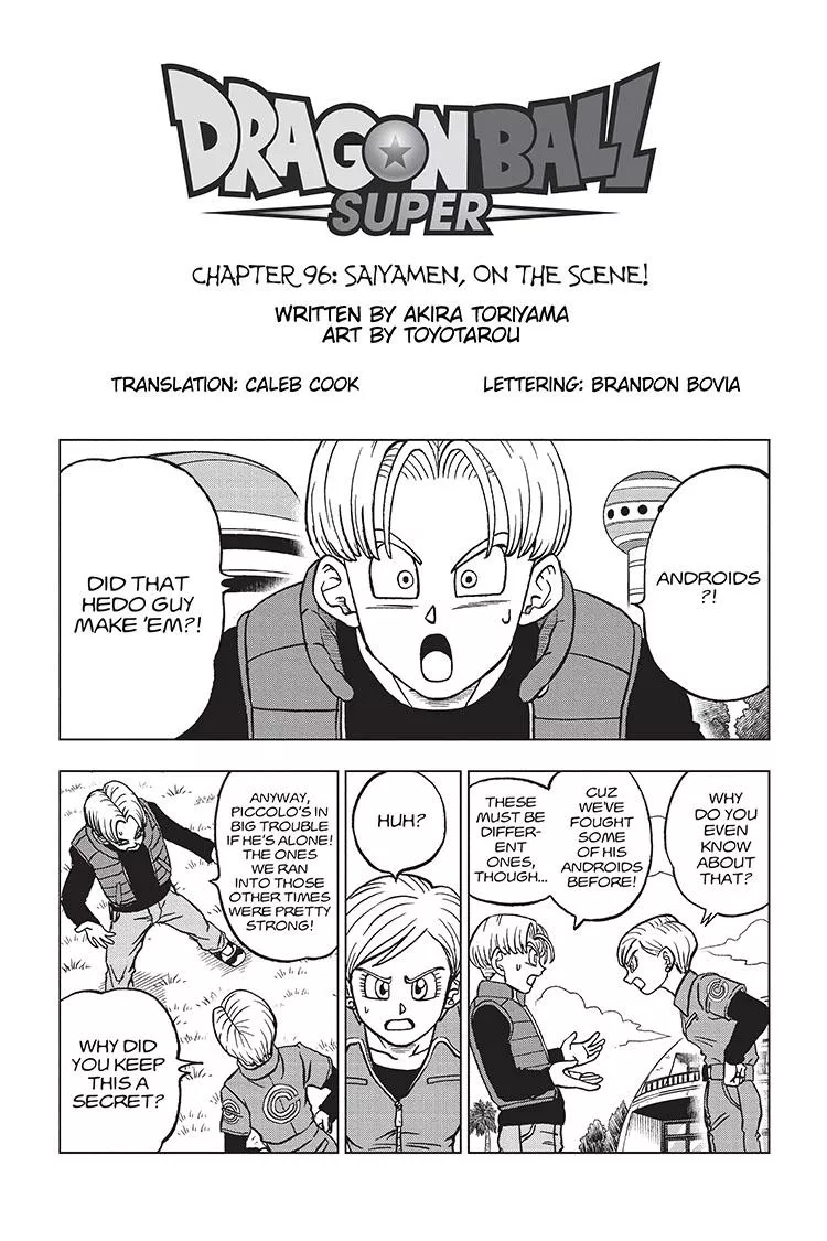 Read Dragon Ball Super Chapter 96 Online