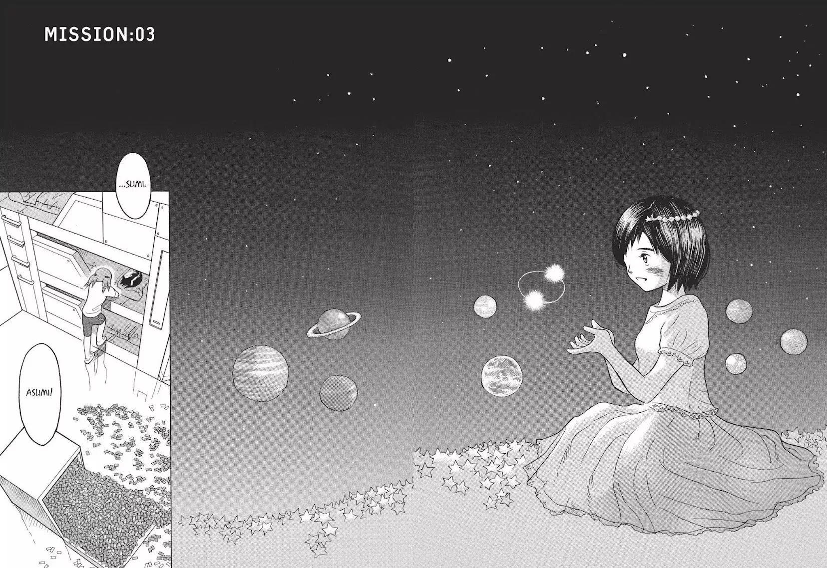Read Futatsu no Spica Chapter 3 - Mission:03 Online